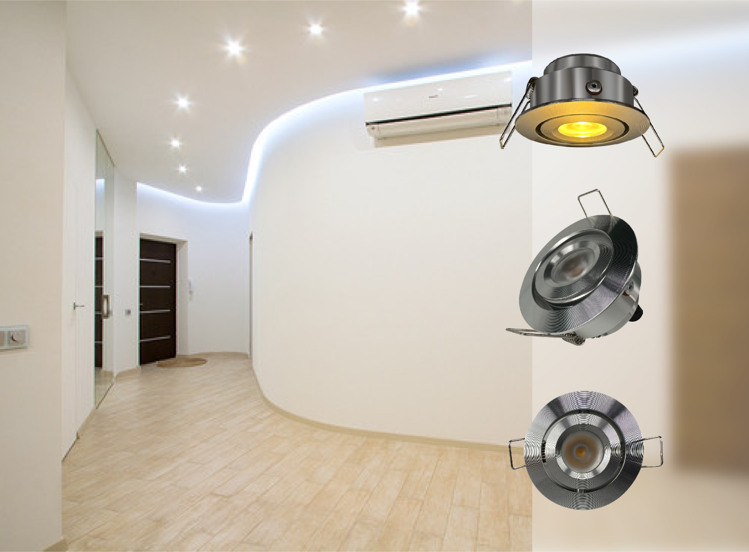 DELIGHT Application INTERIOR SOFFIT LIGHTING