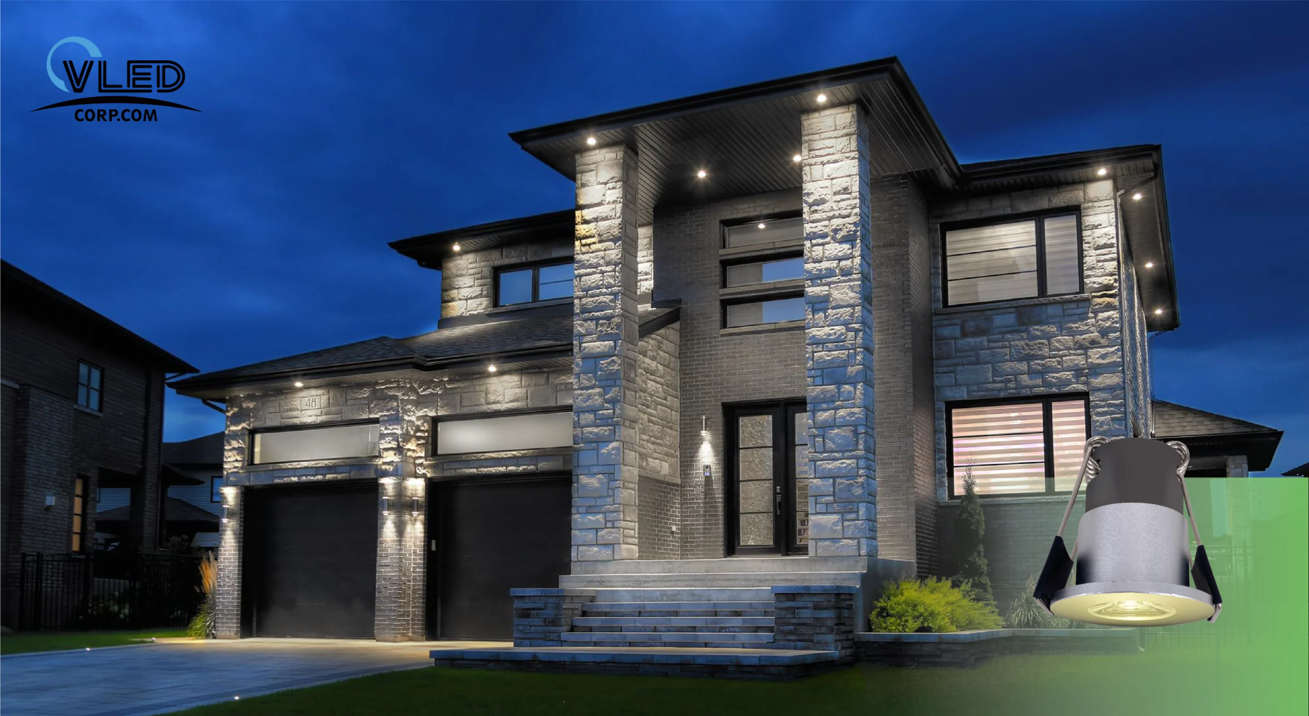 DIAMOND2 SOFFIT LIGHTS (OUTDOOR LED EAV LIGHTS)