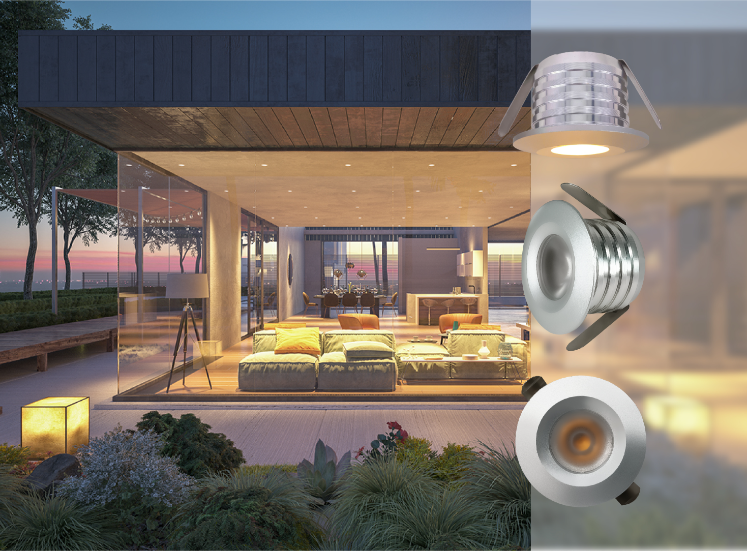 DIVA Application INTERIOR SOFFIT LIGHTING