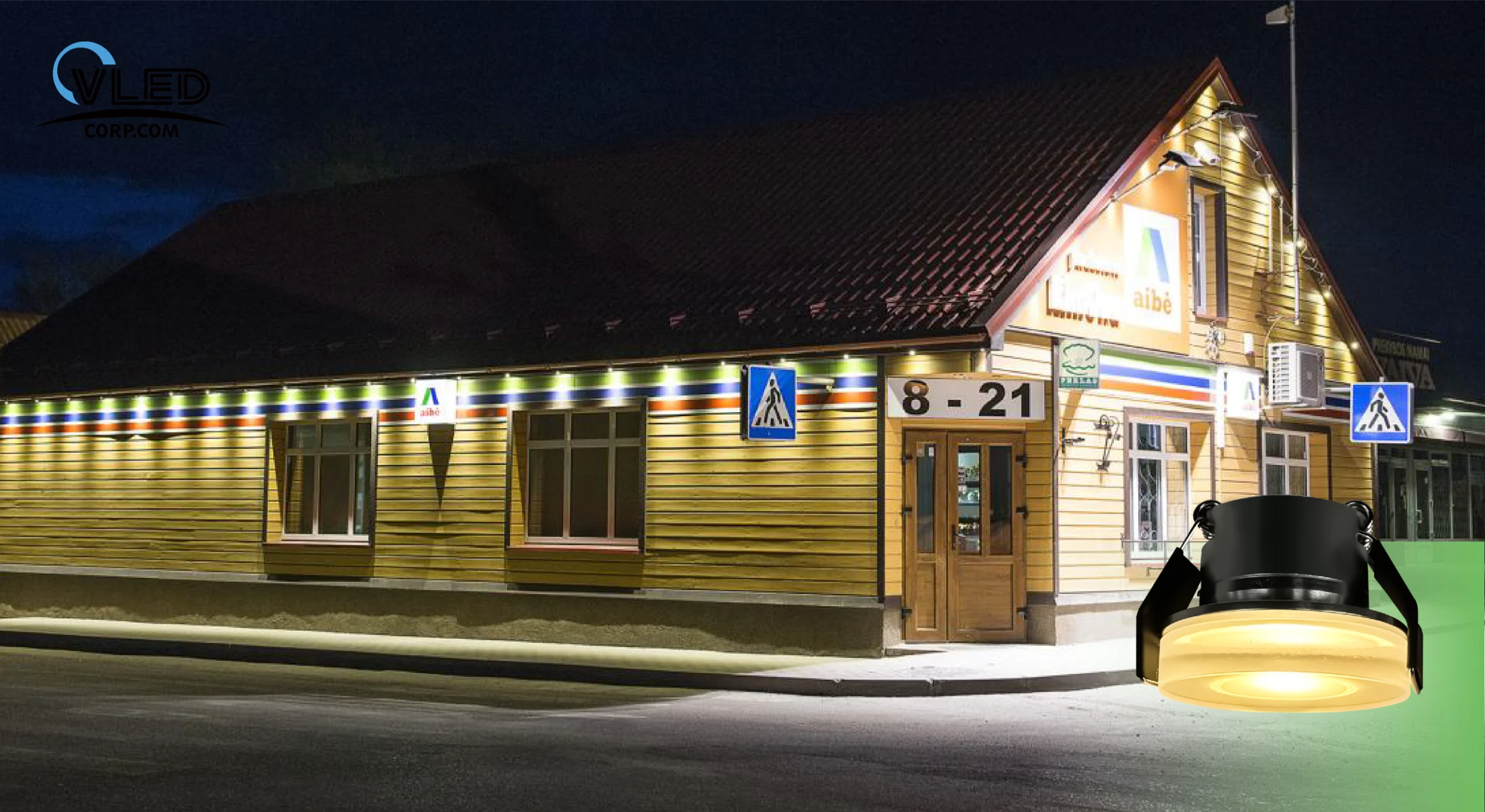 DRAGON OUTDOOR SOFFIT LIGHTS (OUTDOOR LED EAV LIGHTS)