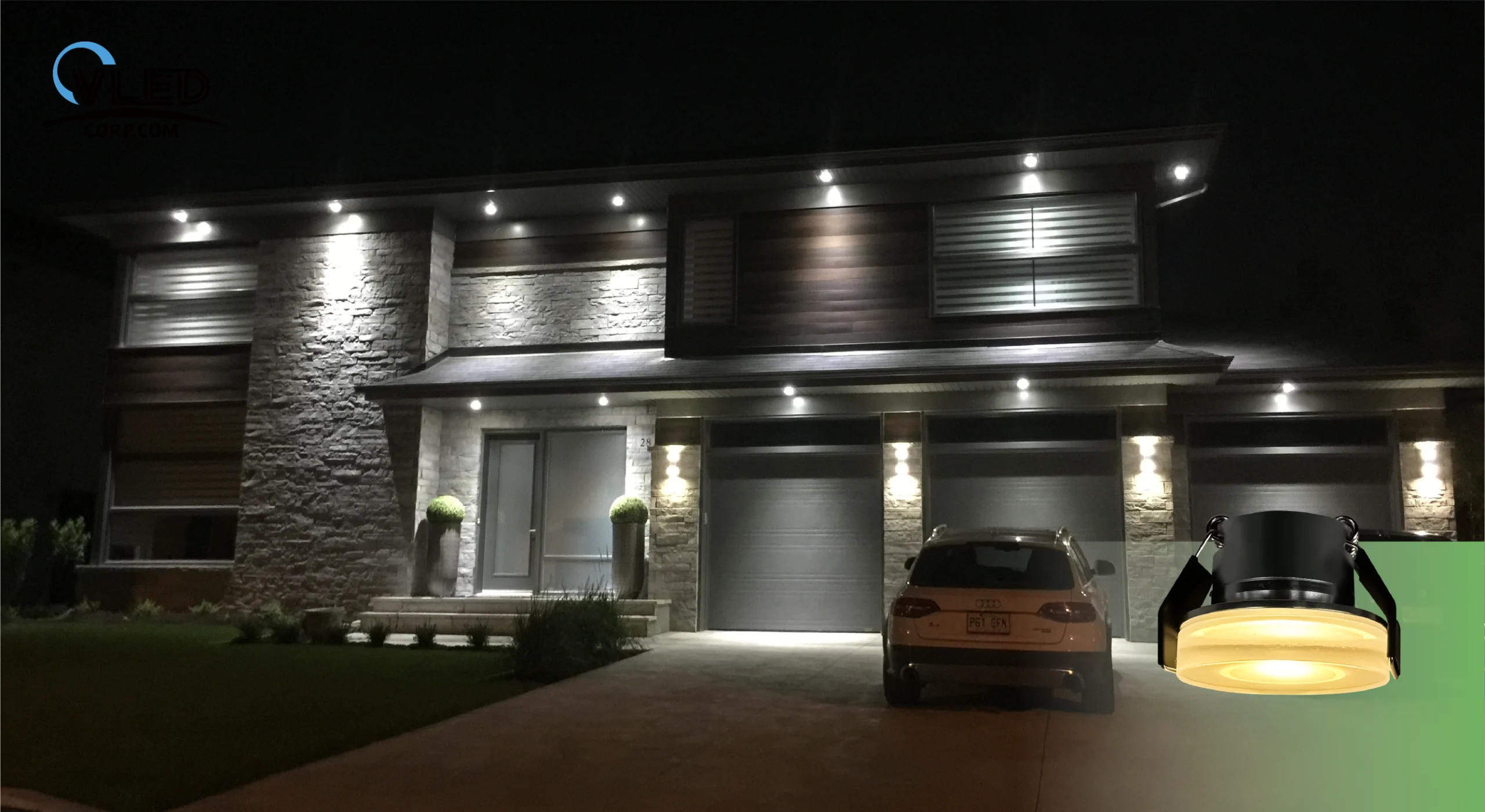 DRAGON3 OUTDOOR SOFFIT LIGHTS (OUTDOOR LED EAV LIGHTS)