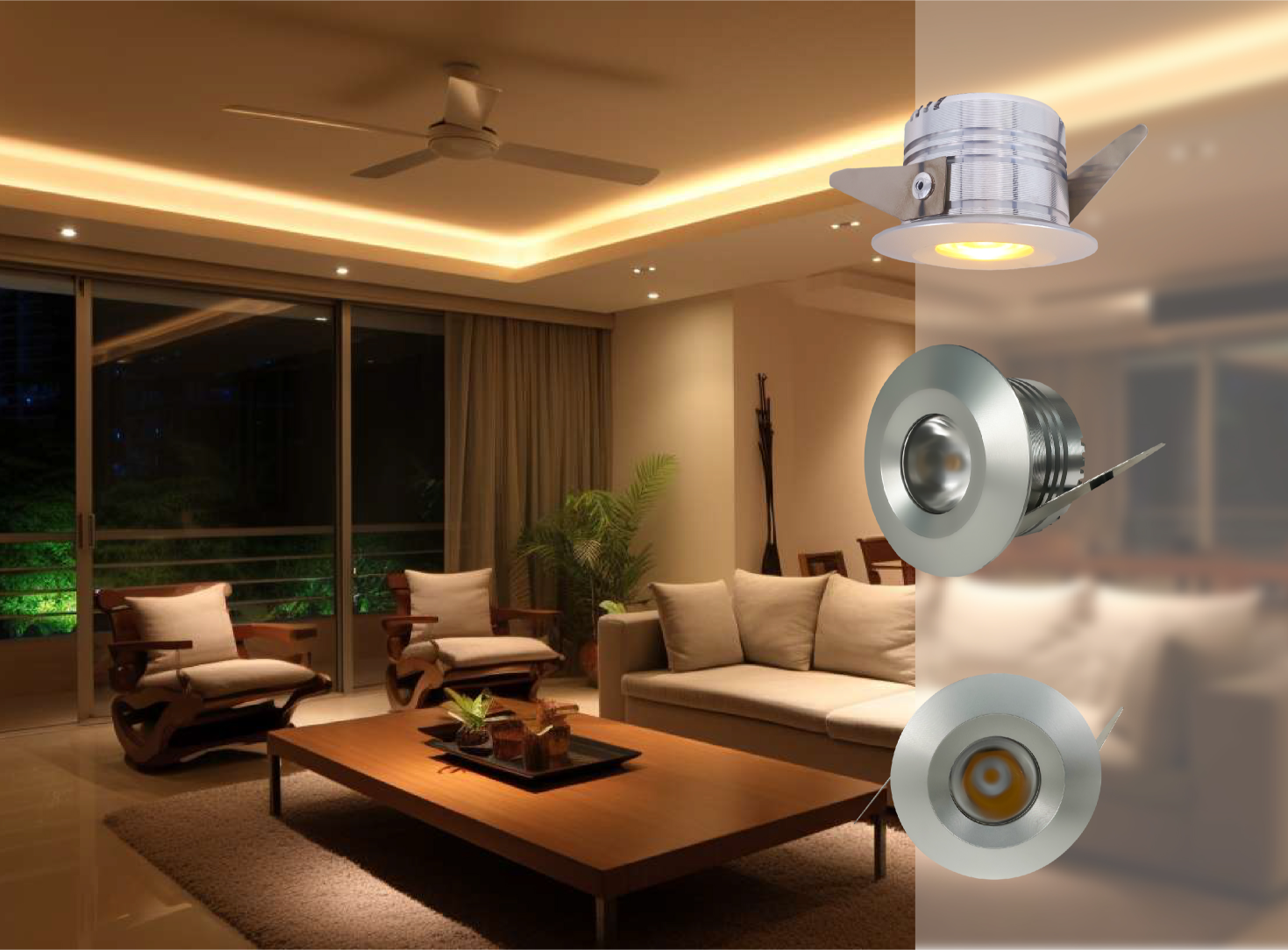 Dandy Application INTERIOR SOFFIT LIGHTING