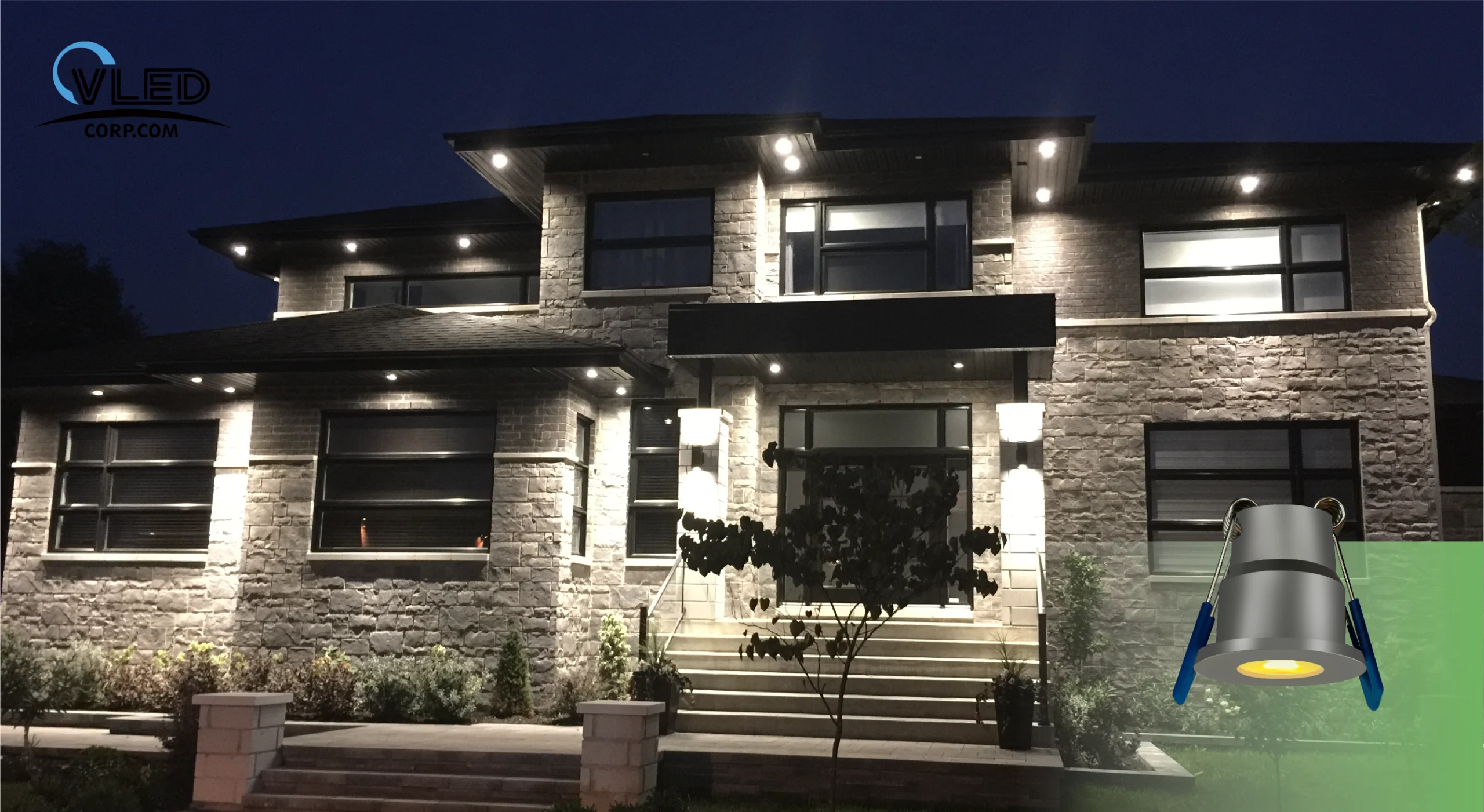 OUTDOOR5 SOFFIT LIGHTS (OUTDOOR LED EAV LIGHTS)