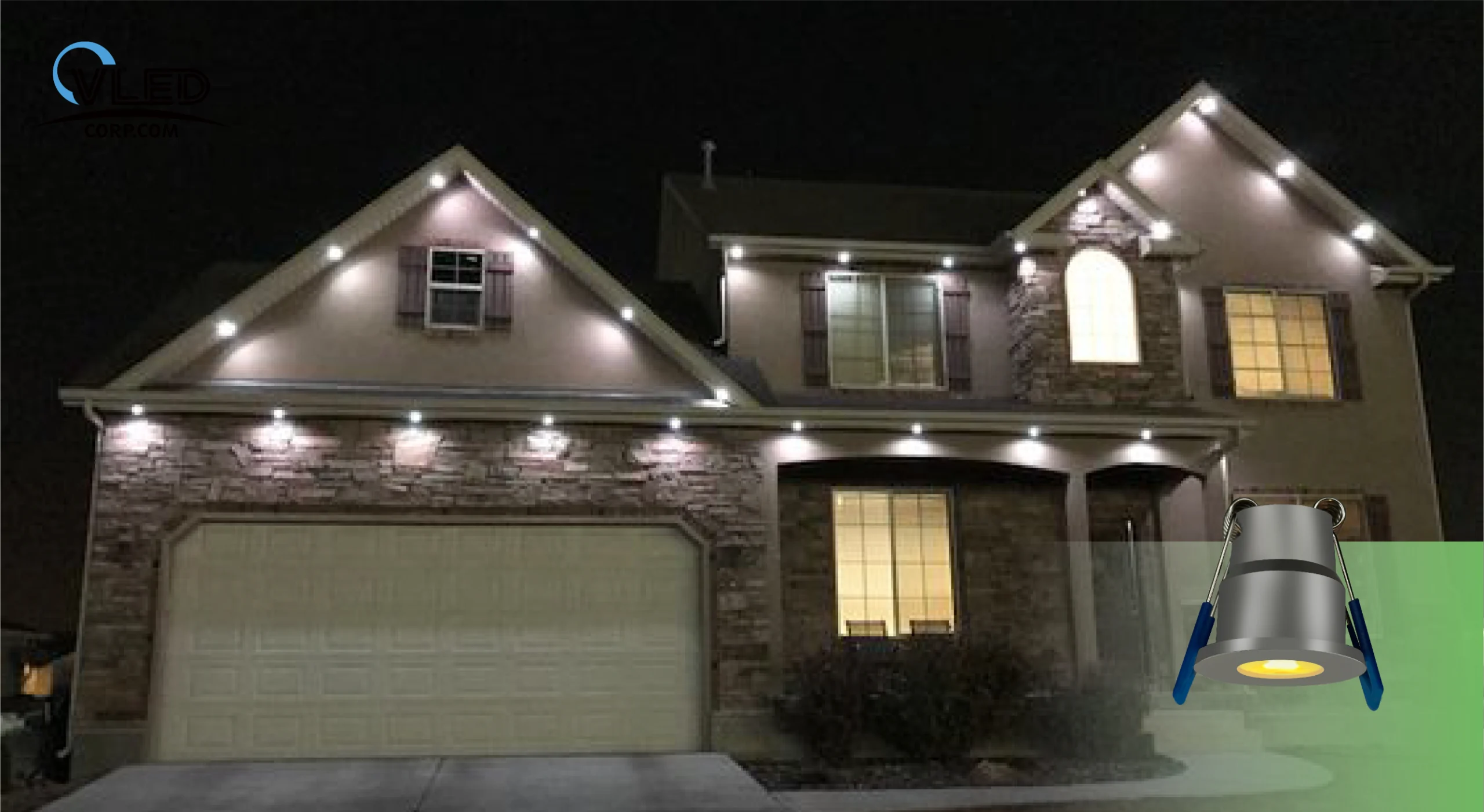 OUTDOOR4 SOFFIT LIGHTS (OUTDOOR LED EAV LIGHTS)